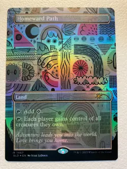 MTG 1x FOIL Homeward Path # 1467 Secret Lair Drop Magic the Gathering Card x1 NM - Image 1