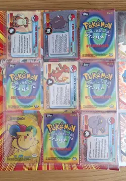 Topps Pokemon Card Bundle - Lots of Cards Including Vintage Binder. - Image 2