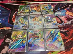 Pokemon 2026 First Partner Illustration Collection Series 1 Promo Set (9 Cards) - Image 1