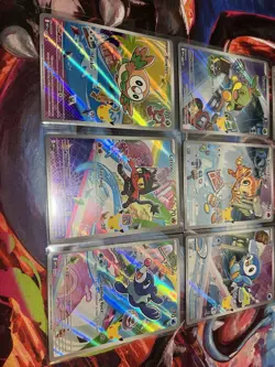 Pokemon 2026 First Partner Illustration Collection Series 1 Promo Set (9 Cards) - Image 2