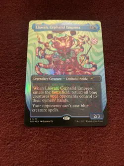 Llawan, Cephalid Empress Secret Lair Drop Foil 1277 NM+ Unplayed MTG Magic Card - Image 1