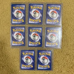 Pokemon Cards Jungle Series Lot Of 8 1st Edition WOTC 1999-2000 Vintage - Image 5