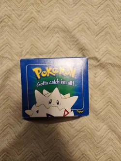 Nintendo Pokemon Burger King Trading Card Gold Plated 23k Blue Togepi Sealed - Image 1