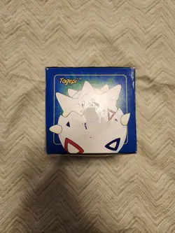 Nintendo Pokemon Burger King Trading Card Gold Plated 23k Blue Togepi Sealed - Image 2