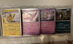 Pokemon Prismatic Cosmo Promo Cards (8) Mini Tin Evolutions Costco Pack - Image 3