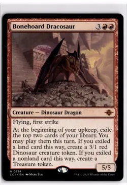 Bonehoard Dracosaur The Lost Caverns of Ixalan 134 LP MTG Magic: the Gathering - Image 1