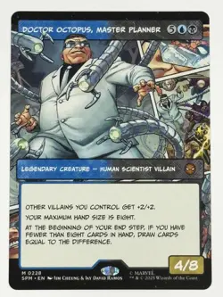 Doctor Octopus, Master Planner (Borderless) Marvel's Spider-Man 228 NM Magic MT - Image 1