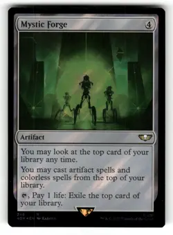 Mystic Forge (Surge Foil) NM Universes Beyond: Warhammer 40,000 246 MTG Rare - Image 1