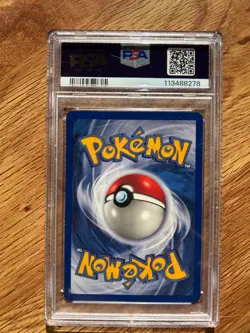 1999 Pokemon 1st Edition Fossil LAPRAS Non-holo Card #25/62 PSA 9 - Mint - Image 2