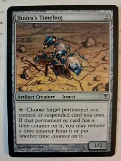 Jhoira's Timebug Time Spiral (257/301) ARTIFACT MTG MAGIC LP BULK DISCOUNT - Image 1