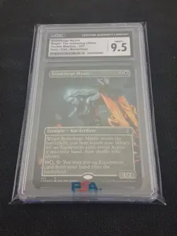 Stoneforge Mystic Magic The Gathering Double Masters 337 Borderless Foil CGC 9.5 - Image 1