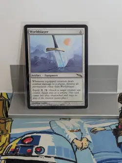 Worldslayer X1 LP Mirrodin MTG - Image 1