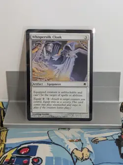 Whispersilk Cloak X1 LP Darksteel MTG - Image 1