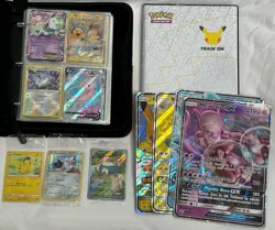 Binder Lot EX/Tag Team/Full Art/GX/Shiny/V/ UR/IR/Holo Collection Pokemon Cards - Image 1