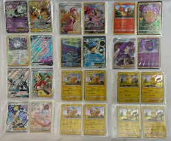 Binder Lot EX/Tag Team/Full Art/GX/Shiny/V/ UR/IR/Holo Collection Pokemon Cards - Image 4