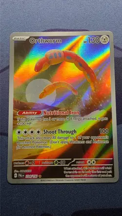 Pokemon TCG Orthworm Scarlet & Violet Paldea Evolved Holo Card 224/193 - Image 1
