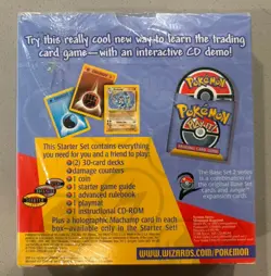 Pokemon Base Set 2 Two Player Starter Set Deck w/ CD-Rom New Sealed - Image 3