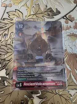Digimon Card Game AncientVolcanomon Alternate Art Foil BT18-017 Tamers Select A1 - Image 1