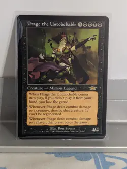 Phage the Untouchable X1 LP Legions MTG - Image 1