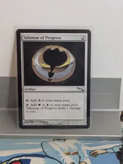 Talisman of Progress X1 LP Mirrodin MTG - Image 1