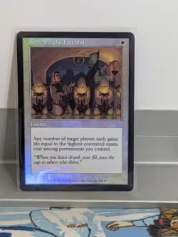 Reward the Faithful FOIL X1 LP Scourge MTG - Image 1