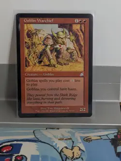 Goblin Warchief X1 LP Scourge MTG - Image 1