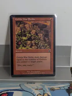 Goblin War Strike X1 LP Scourge MTG - Image 1