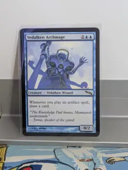 Vedalken Archmage X1 LP Mirrodin MTG - Image 1