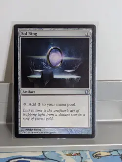 Sol Ring X1 LP Commander 2013 MTG - Image 1