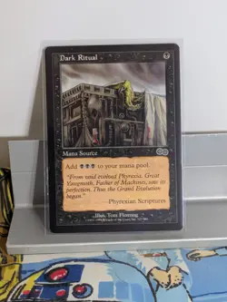 Dark Ritual X1 LP Urza's Saga MTG - Image 1