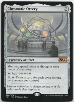 Chromatic Orrery Core Set 2021 Mythic Magic: The Gathering NM/M - Image 1