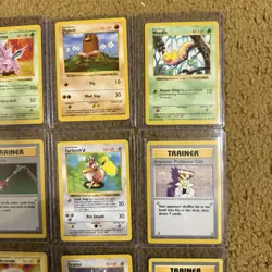 Pokemon Vintage TCG Cards Shadowless 1999 Base Set Lot (12) - Image 3