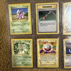 Pokemon Vintage TCG Cards Shadowless 1999 Base Set Lot (12) - Image 4