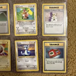 Pokemon Vintage TCG Cards Shadowless 1999 Base Set Lot (12) - Image 5