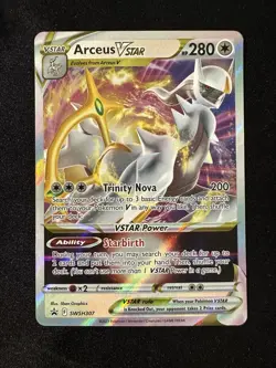 Arceus VSTAR SWSH307 SWSH: Sword & Shield Promo Cards Holo - Image 1