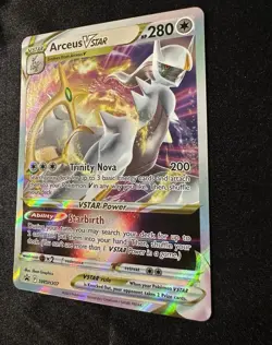 Arceus VSTAR SWSH307 SWSH: Sword & Shield Promo Cards Holo - Image 3