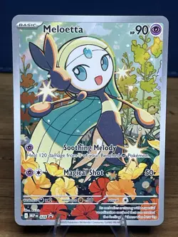 The Pokemon Company Meloetta 026 ME: Mega Evolution Promo Holo IR Eng 90 HP - Image 1