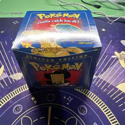 23K Gold Plated CHARIZARD Trading Card 1999 Burger King Pokemon Ball NEW SEALED - Image 1