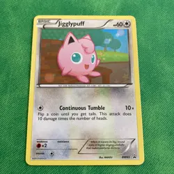 Jigglypuff BW65 Promo Black And White Promo Pokemon LP - Image 1