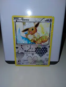 Eevee RC14/RC25 Legendary Treasures: Radiant Collection Holo 2013 Pokemon Card - Image 1