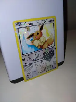 Eevee RC14/RC25 Legendary Treasures: Radiant Collection Holo 2013 Pokemon Card - Image 3