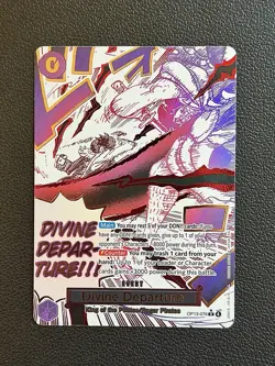Divine Departure (Alt Art) OP13-076 R Carrying on His Will - ONE PIECE English - Image 1