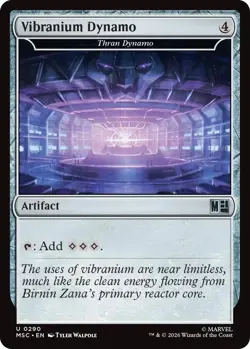 MTG Marvel Super Heroes Commander - Vibranium Dynamo / Thran Dynamo - Image 1