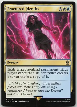 Fractured Identity Universes Beyond: Doctor Who NM MTG - Image 1