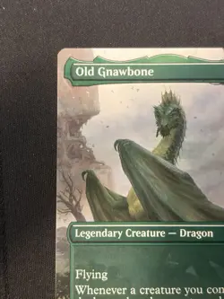 Magic the Gathering Old Gnawbone 296 Borderless Mythic - Image 4