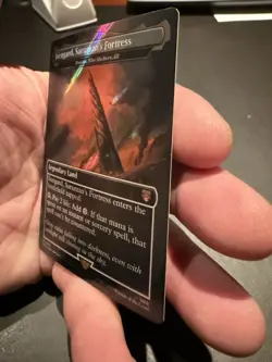 Isengard, Saruman's Fortress Boseiju, Who Shelters All (Surge Foil) LOTR 398 NM - Image 3