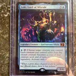 Loki, Lord of Misrule Commander: Marvel Super Heroes Foil - Image 1