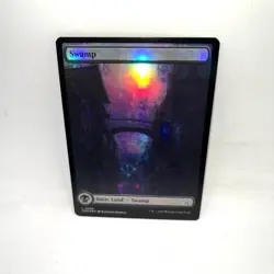 Swamp (0286) 286 Land March of the Machine Magic: The Gathering Foil LP - Image 1
