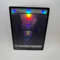 Swamp (0286) 286 Land March of the Machine Magic: The Gathering Foil LP - Image 1