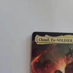 Cloud, Ex-SOLDIER (0168 - Extended Art) NM Non-foil Mythic never played FF - Image 2
